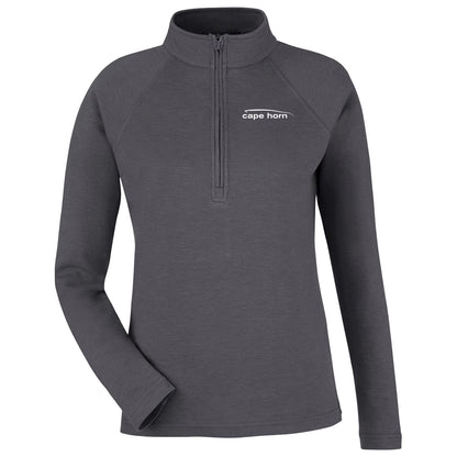 CHBJ4 Ladies 1/4 Zip Pullover