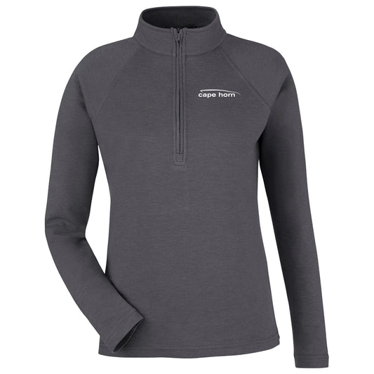 CHBJ4 Ladies 1/4 Zip Pullover