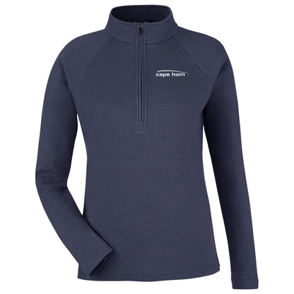 CHBJ4 Ladies 1/4 Zip Pullover