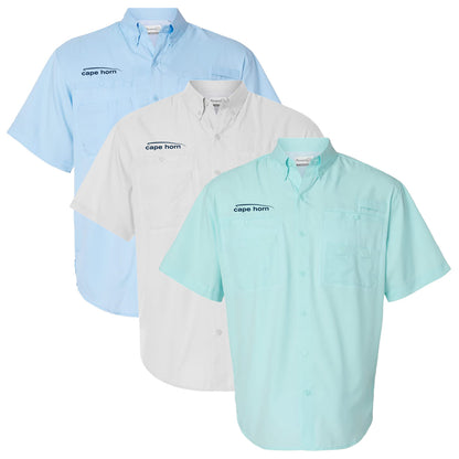 CHBS1 Short Sleeve Woven Fishing Shirt